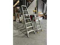 Alu trapladder (2x) - afbeelding 3 van  3