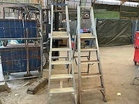 Alu trapladder (2x) - afbeelding 2 van  5