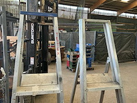Alu trapladder (2x) - afbeelding 5 van  5