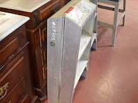 Alu trapladder 3 treden, alu plooiladder 2x2 treden - afbeelding 3 van  6