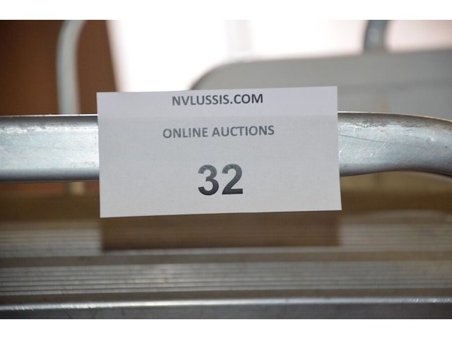 Alu trapladder 3 treden, alu trapladder 7 treden - afbeelding 3 van  5