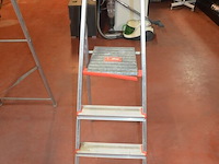 Alu trapladder 3 treden, alu trapladder 7 treden - afbeelding 5 van  5