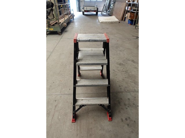 Alu trapladder das - afbeelding 2 van  4