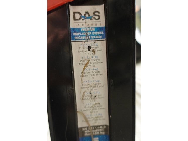 Alu trapladder das - afbeelding 4 van  4