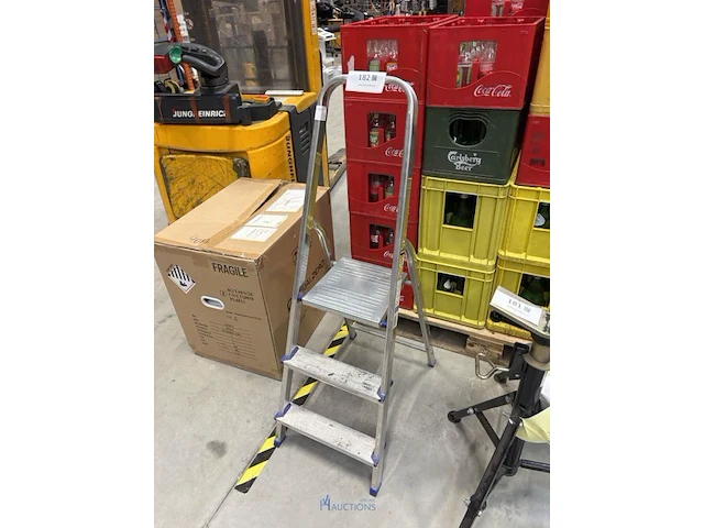 Alu trapladder escalo - afbeelding 1 van  3
