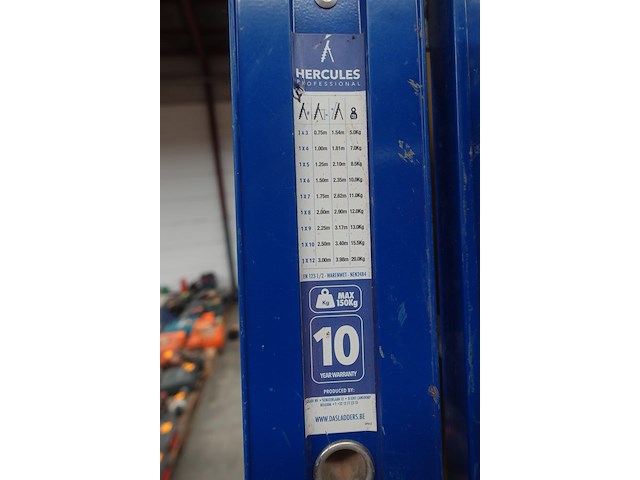 Alu trapladder hercules - afbeelding 3 van  4
