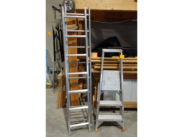 Alu trapladder petry - afbeelding 1 van  3