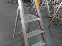 Alu trapladder solide - afbeelding 1 van  2