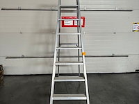 Alu trapladder solide - afbeelding 1 van  2