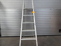 Alu trapladder solide - afbeelding 1 van  2