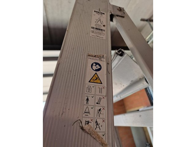 Alu trapladder solide - afbeelding 3 van  5