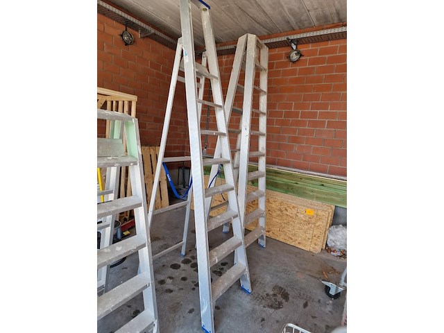 Alu trapladder solide - afbeelding 4 van  5
