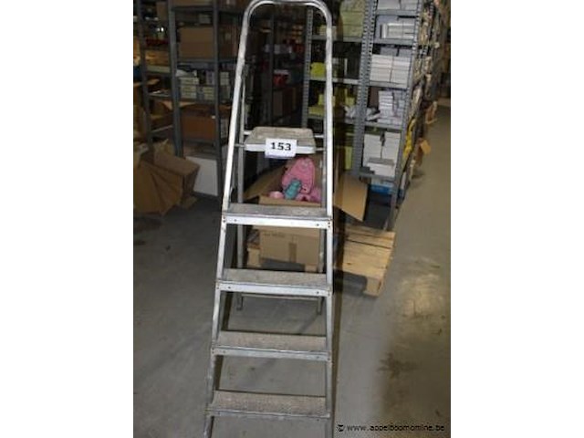 Alu trapladder - afbeelding 1 van  1