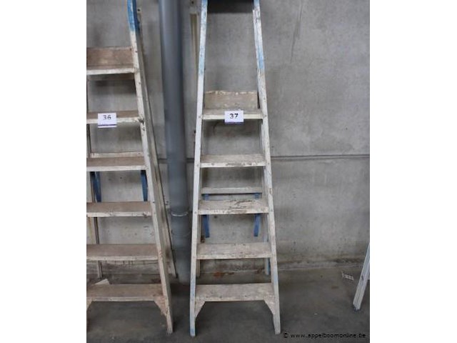 Alu trapladder - afbeelding 1 van  1