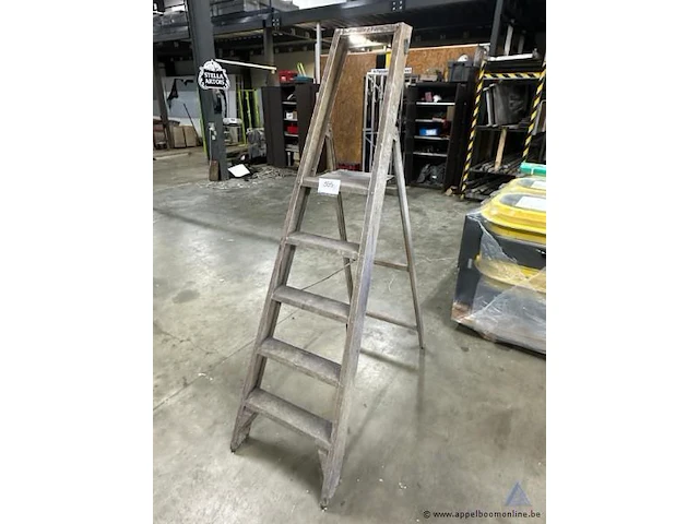 Alu trapladder - afbeelding 1 van  1