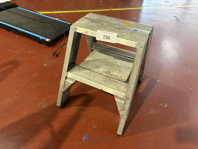 Alu trapladder - afbeelding 1 van  3