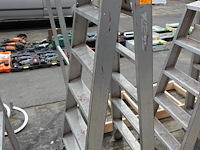 Alu trapladder - afbeelding 1 van  2