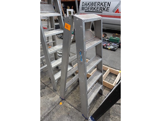 Alu trapladder - afbeelding 2 van  2
