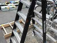 Alu trapladder - afbeelding 1 van  2