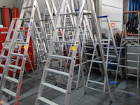 Alu trapladder - afbeelding 1 van  1