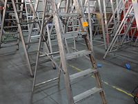 Alu trapladder - afbeelding 1 van  3