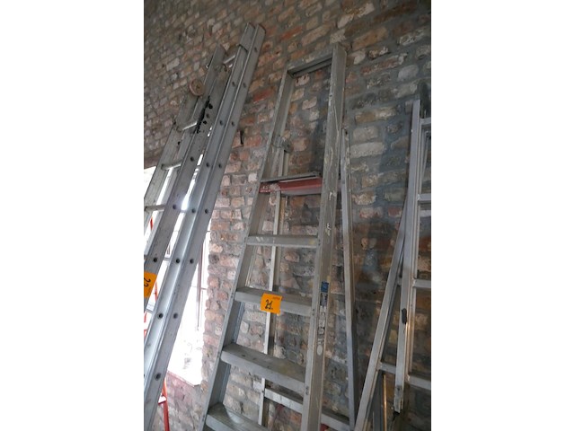 Alu trapladder - afbeelding 1 van  4