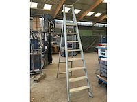 Alu trapladder - afbeelding 1 van  4