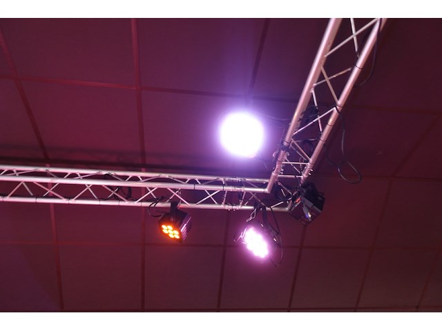 Alu trussconstructie + discolichten - afbeelding 2 van  7