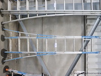 Alu uitschuifladder 2x10 - afbeelding 1 van  1