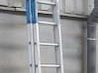 Alu uitschuifladder 2x18 - afbeelding 1 van  1