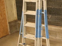 Alu uitschuifladder 3x 13 sporten - afbeelding 2 van  2