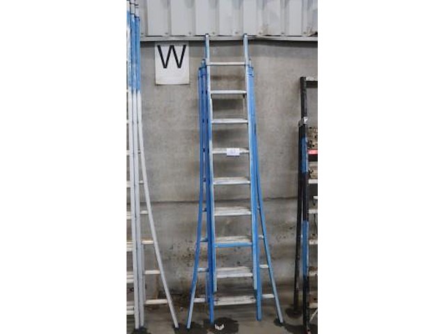 Alu uitschuifladder 3x11 - afbeelding 1 van  1