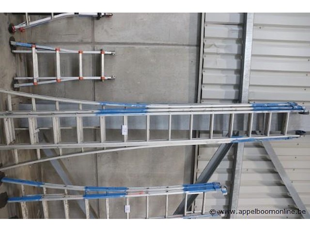 Alu uitschuifladder 3x14 - afbeelding 1 van  1