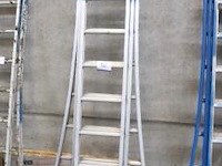 Alu uitschuifladder 3x9 - afbeelding 1 van  1
