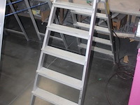 Alu uitzetladder - afbeelding 1 van  1