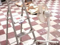 Alu uitzetrap en ventilator - afbeelding 1 van  1