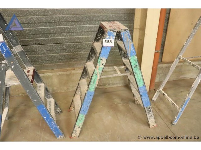 Alu uitzetrap vv 3 sporten - afbeelding 1 van  1