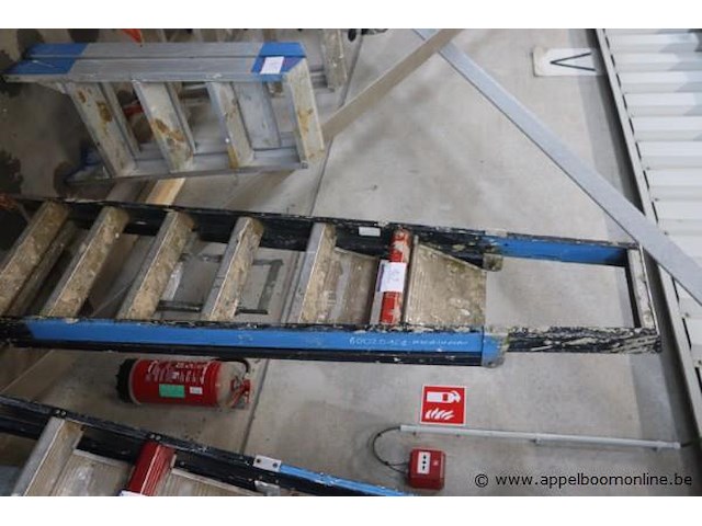 Alu uitzettrap 2x4 - afbeelding 1 van  1