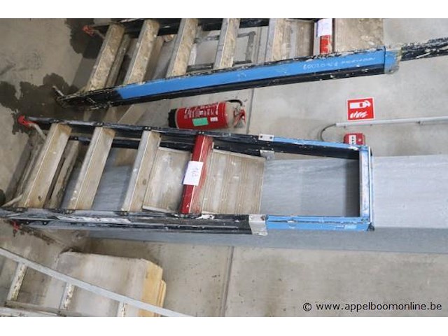 Alu uitzettrap 2x4 - afbeelding 1 van  1
