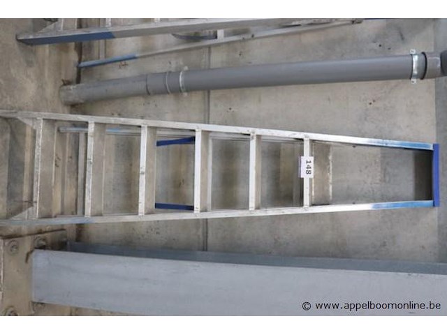 Alu uitzettrap solide 2x6 - afbeelding 1 van  2