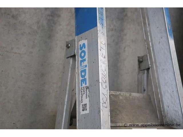 Alu uitzettrap solide 2x6 - afbeelding 2 van  2