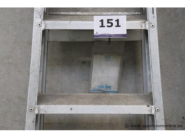 Alu uitzettrap solide 2x6 - afbeelding 2 van  2