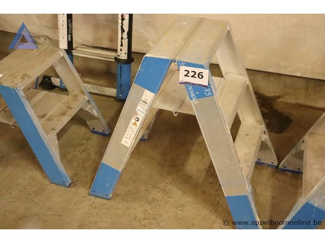 Alu uitzettrap vv 2 sporten - afbeelding 1 van  2