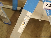 Alu uitzettrap vv 2 sporten - afbeelding 2 van  2