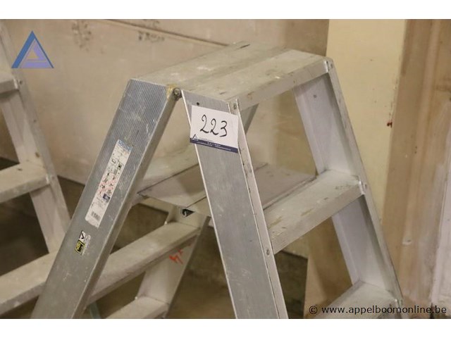 Alu uitzettrap vv 3 sporten - solide - afbeelding 2 van  2