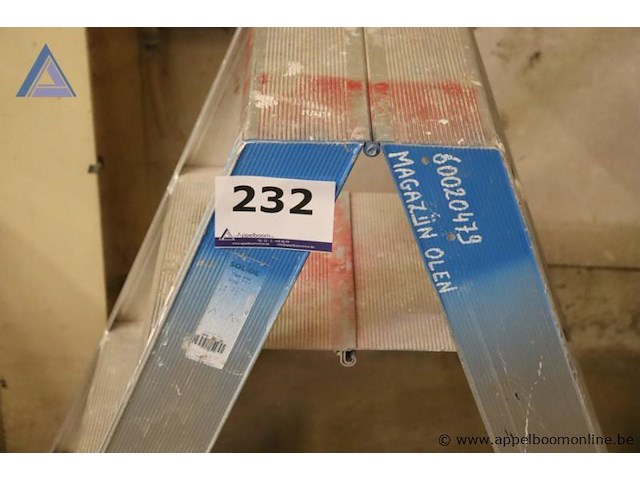 Alu uitzettrap vv 3 sporten solide - afbeelding 2 van  2