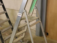 Alu uitzettrap vv 4 sporten - afbeelding 1 van  2