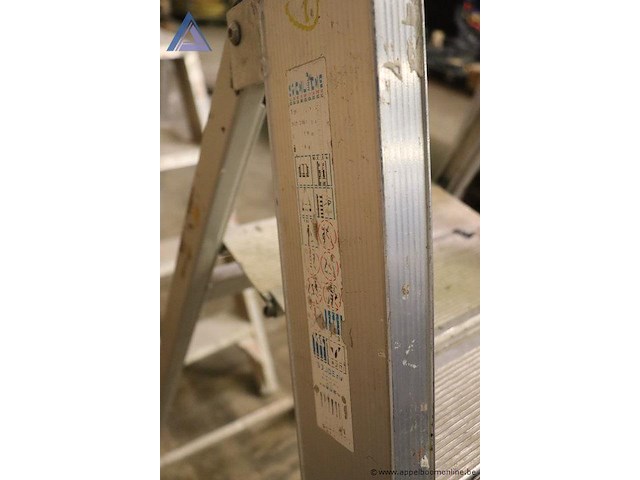 Alu uitzettrap vv 4 sporten - afbeelding 2 van  2