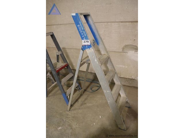 Alu uitzettrap vv 4 sporten - afbeelding 1 van  2