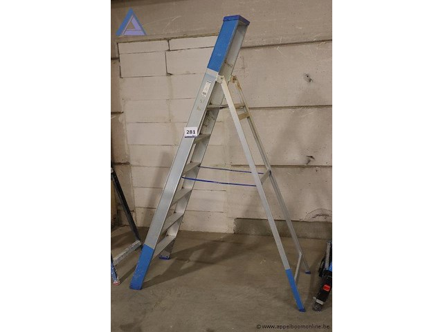 Alu uitzettrap vv 5 sporten solide - afbeelding 1 van  2